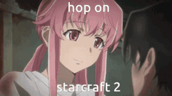 Yuno Gasai Starcraft 2