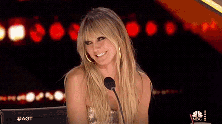 Yup Heidi Klum GIF