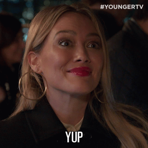 Yup Kelsey Peters GIF