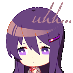 Yuri Ddlc Sticker GIF