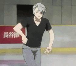 Yuri On Ice Victor Ice Skating Dance GIF