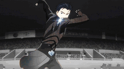 Yuri On Ice Yuri Ice Skating Performance GIF