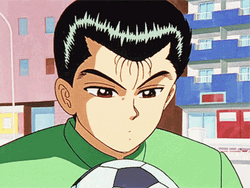 Yusuke Funny Face Yu Yu Hakusho GIF