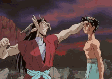 Yusuke Painful Punches Of Yomi GIF