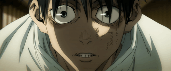 Yuta Okkotsu Scary Stare GIF