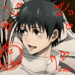 Yuta Okkotsu Sketches GIF