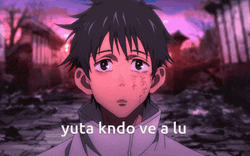 Yuta Okkotsu Smilling Cute GIF