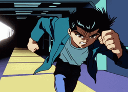Yuyu Hakusho Yusuke Running