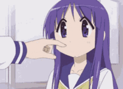 Yuyushiki Getting Non Stop Boops GIF