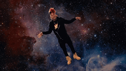 Yvng Swag Floating In Space GIF