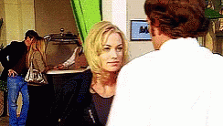 Yvonne Strahovski Chuck Bartowski Shy GIF