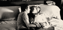 Yvonne Strahovski Chuck Sarah Cuddle Bed GIF