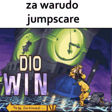 Za Warudo Jumpsacer Dio Brando Meme GIF