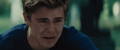 Zac Efron Crying GIF
