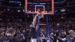 Zach Edey Getting Ring Net Memento GIF