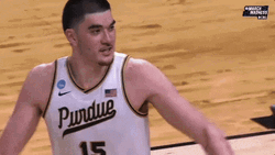 Zach Edey Rallying The Crowd GIF