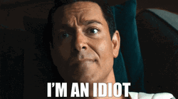 Zachary Levi What An Idiot Confession GIF