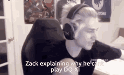 Zack Explaining Why He Can't Play Meme GIF