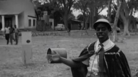 Zambia Resistance Leader Edward Makuka Nkoloso GIF