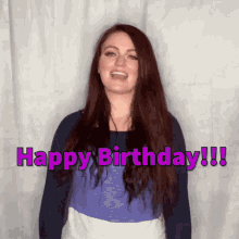 Zara Bagdasarian Singing Happy Birthday GIF