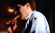 Zarkor Eating Bread Falling Over Shocked Reaction GIF