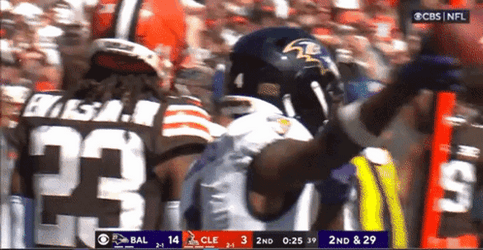 Zay Flowers Toss The Ball GIF