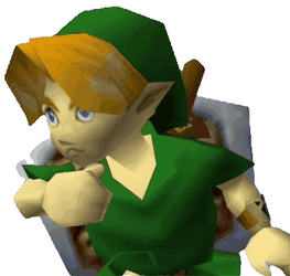 Zelda Link Moving Fast GIF