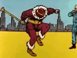 Zemo Dancing Marvel Comic Book Animation GIF