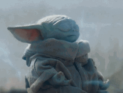 Zen Mandalorian Grog Meditation GIF