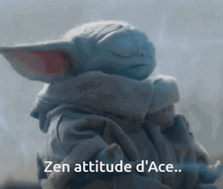 Zen Star Wars Grogu Attitude GIF