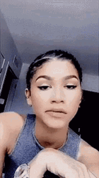 Zendaya Chewing Gum GIF
