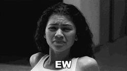 Zendaya Disgust GIF