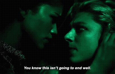 Zendaya Hunter Schafer GIF