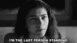Zendaya Im A Survivor Person Standing GIF