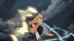Zenitsu Demon Slayer Season 3 GIF