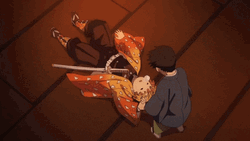 Zenitsu Fast Asleep GIF