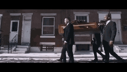 Zero Day Funeral Movie Scene GIF
