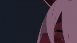 Zero Two Crying Tears GIF