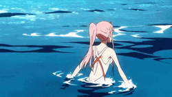 Zero Two In The Beach GIF