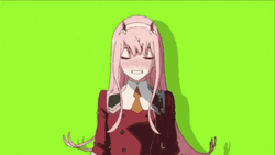 Zero Two Kiwi Dry Hump Moves GIF