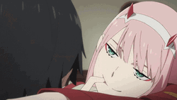 Zero Two Lovable Gaze GIF