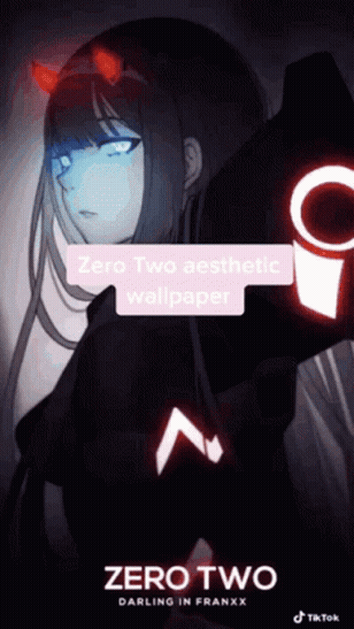 Zero Two With Horns GIF
