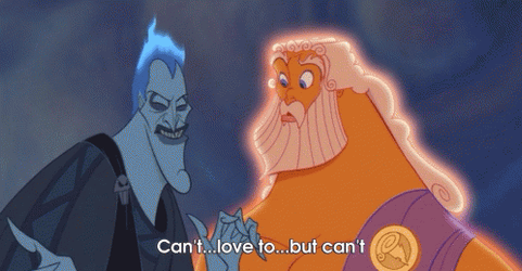 Zeus Can't Love To But Can't GIF