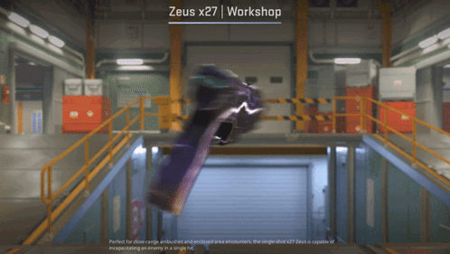 Zeus X27 Workshop Gun With Lightning GIF