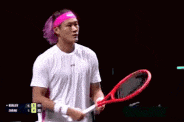 Zhang Zhizhen Tennis GIF