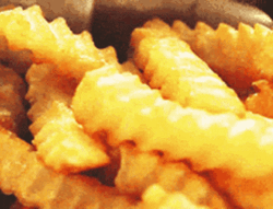 Zig Zag Fries Chip Meme GIF