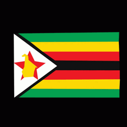Zimbabwe Flag Cartoon GIF