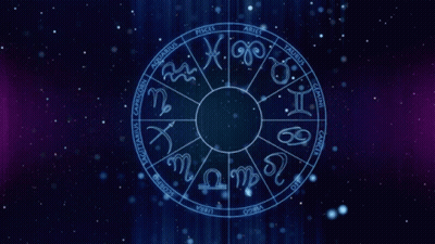 Zodiac Sign with Shooting Star