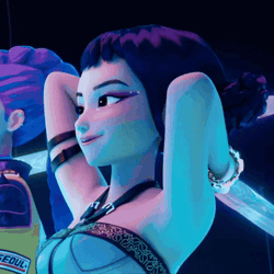 Zoey Kpop Demon Hunters GIF