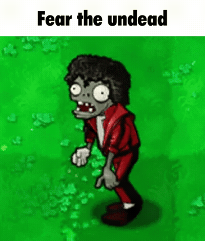 Zombie Cartoon Fear The Undead GIF